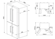 Холодильник Side-by-side Smeg FQ60NDF