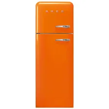 Холодильник двухдверный Smeg FAB30LOR5, левосторонний, оранжевый