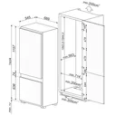 Smeg C 875TNE встраиваемые холодильники