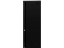 Отдельностоящий двухдверный холодильник, 70 см, Чёрный Smeg FA490RBL