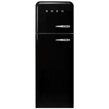 Холодильник двухдверный Smeg FAB30LBL5, левосторонний, черный