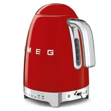 Электрический чайник Smeg KLF04RDEU Красный 1.7 л 2400 Вт Пластик Нержавеющая сталь Регулируемый термостат Индикатор уровня воды
