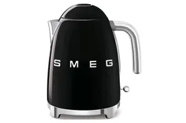 Чайник электрический Smeg KLF03BLEU, 2400 Вт 1,7 л, черный, 00010614913