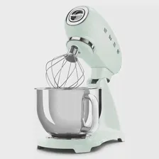 Планетарный миксер SMEG SMF02WHEU пастельный зеленый