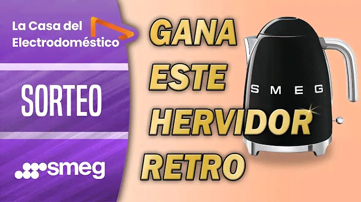 🎁💦💥 Hervidor Smeg | Sorteo